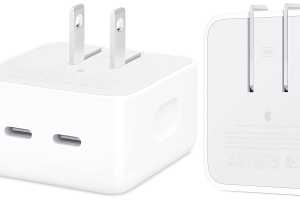 Apple’s 35W dual-port power adapter is a steal at just $40