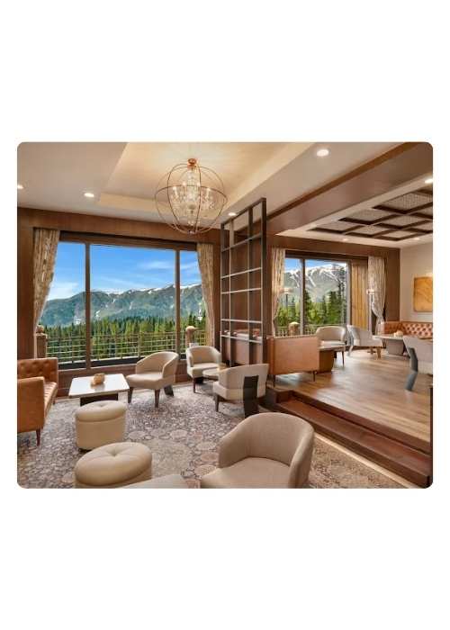 Khyber Hotel, Gulmarg kashmir Booking (5)