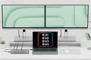 How to connect two or more external displays to an M1, M2, M3 or M4 MacBook