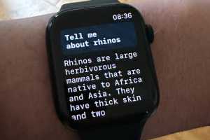 This Apple Watch AI app may be more fun than Siri